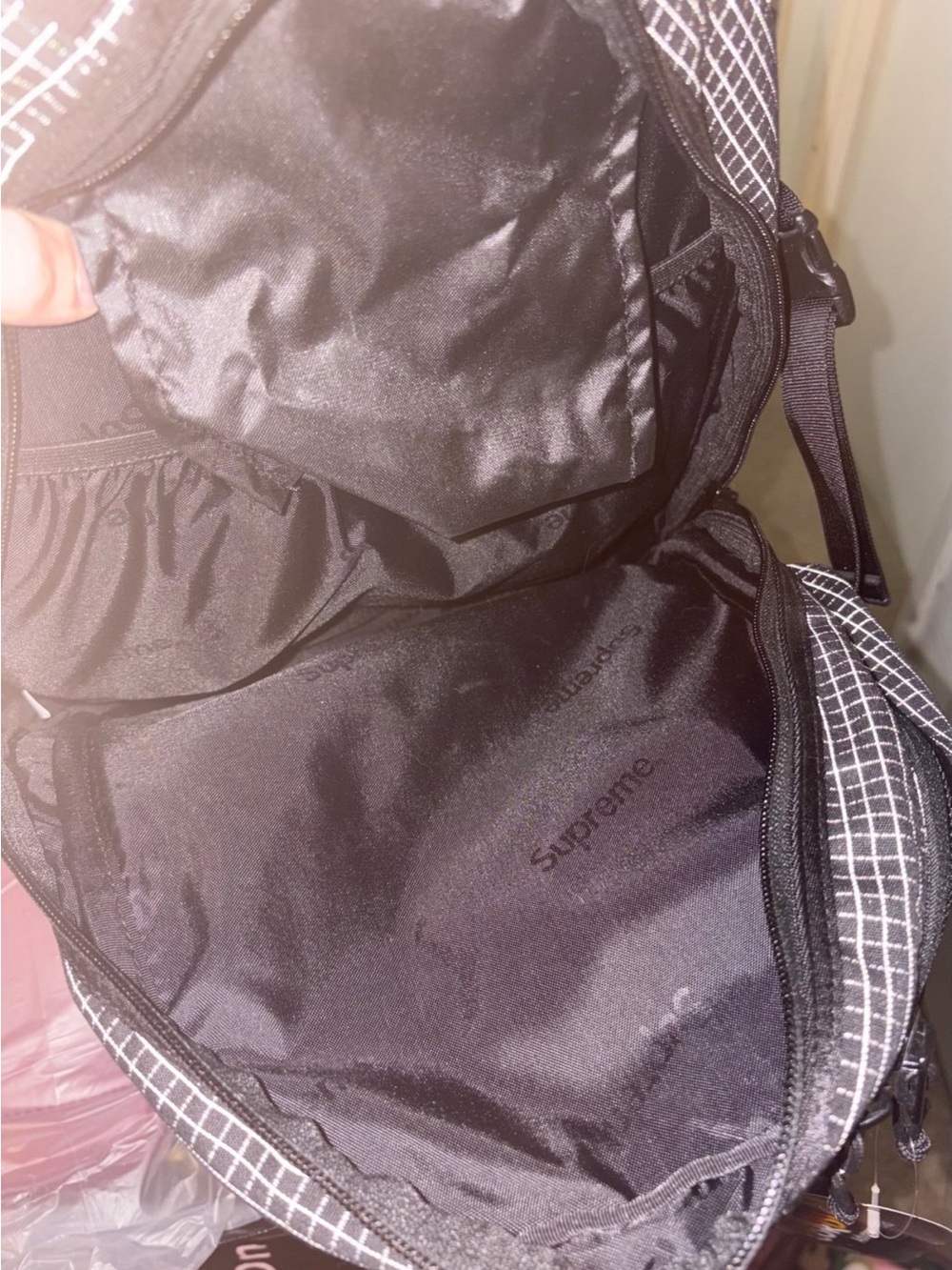 Supreme black backpack - Picture 4 of 4